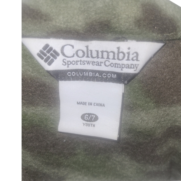 Columbia Camouflage Fleece Jacket - Picture 3 of 3